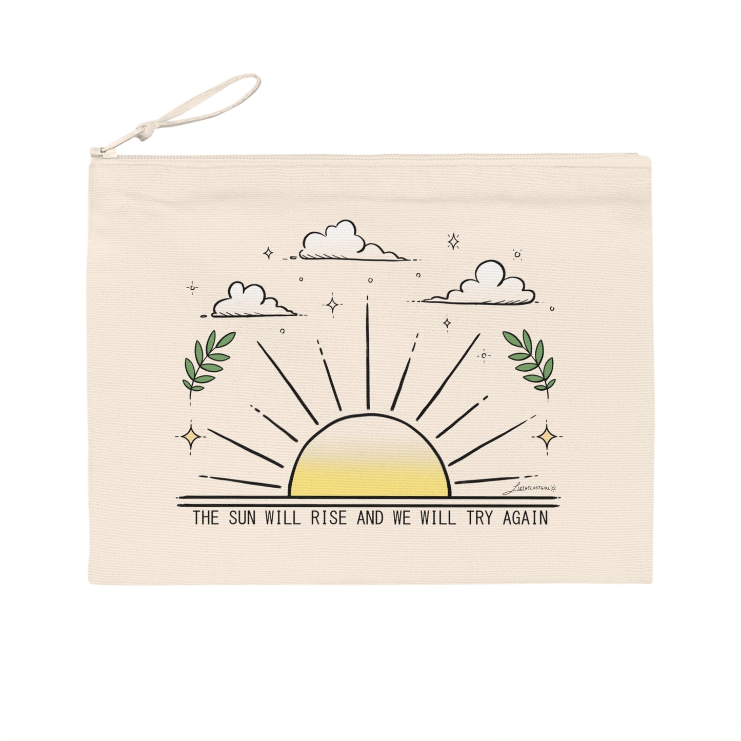 The Sun Will Rise Pouch